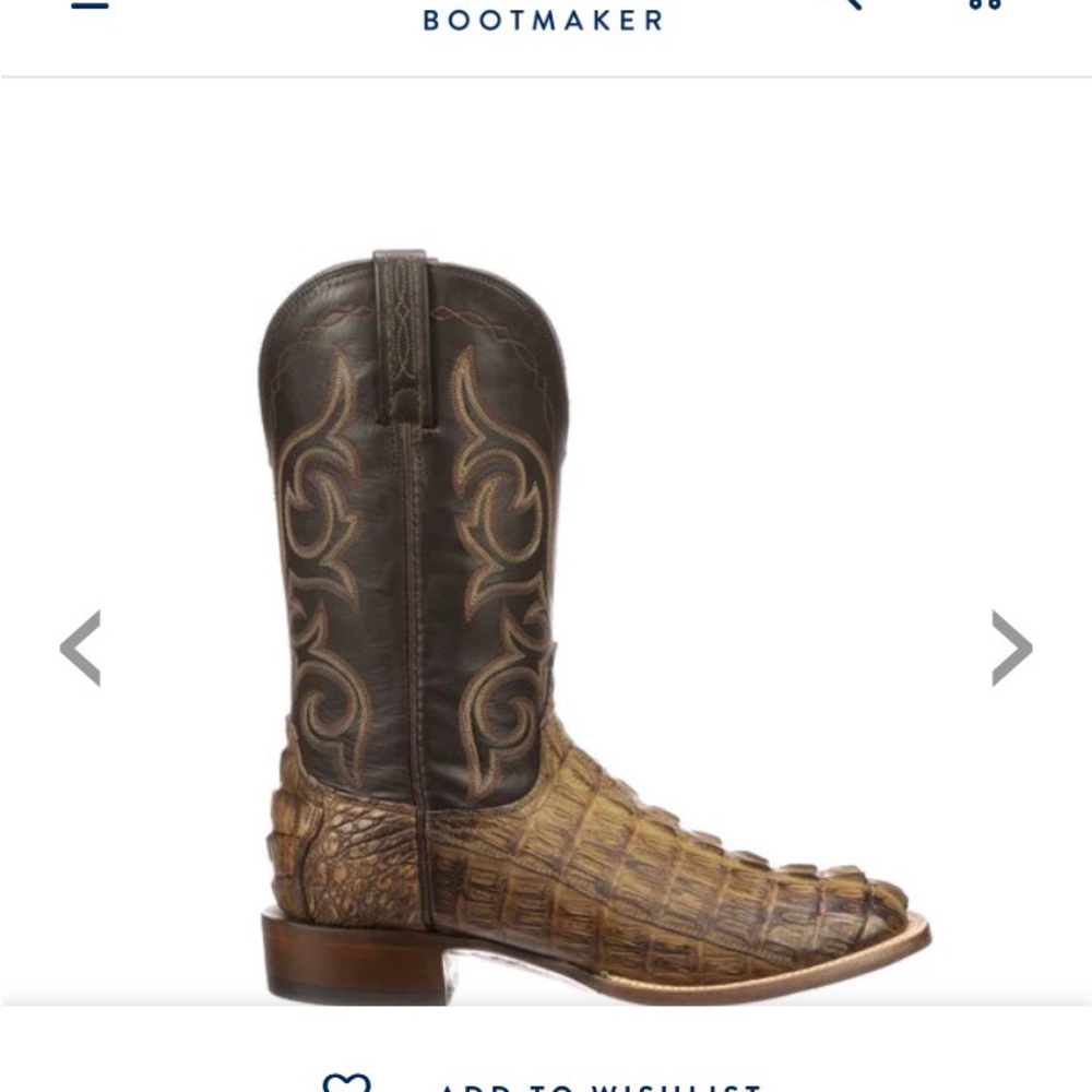 Size 9 Womans, 7 Mens snake skin Cowboy Boot. Worn in but barely worn